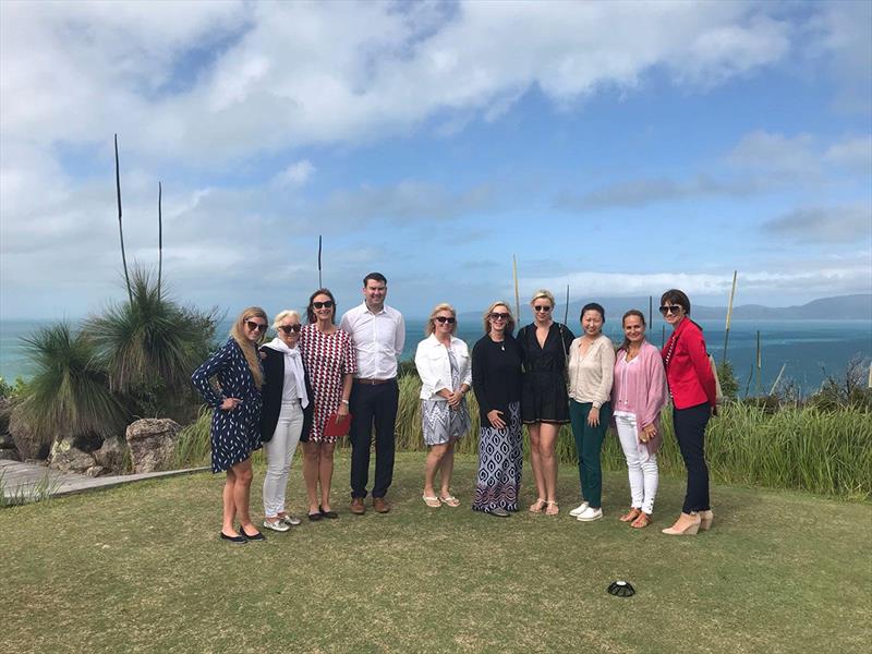 SW, ME, KF, Chris Bailey- Hamilton Island, Kate Purdie - Abell Point Marina, SH, Courtney Barry, CL, CB, JD- Super Yacht Group Great Barrier Reef (SYGGBR) tour photo copyright Super Yacht Group Great Barrier Reef taken at  and featuring the Power boat class