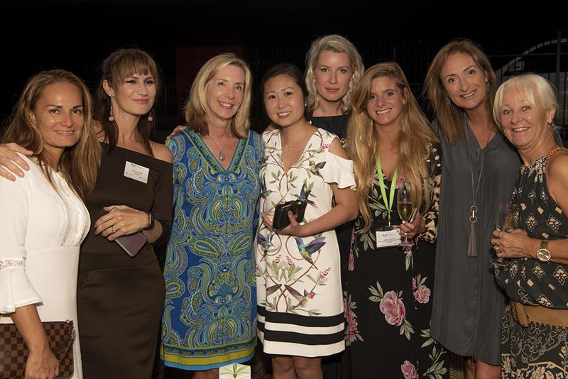 Coriandre Bredin, Tahiti, Joanne Drake - SYGGBR, Susan Harris - USA, Carmen Lau - Hong Kong, Courtney Barry - Tourism Aust, Sophia Wilson, UK, Karen Fitzgerald - Tourism Aust, MaryAnne Edwards - Superyacht Australia - SYGGBR tour photo copyright Maren Katharina Photography taken at  and featuring the Power boat class