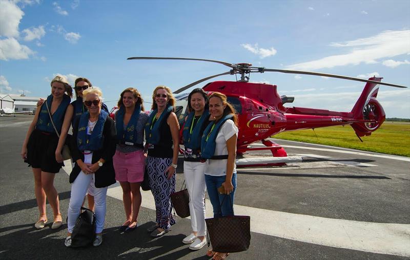 Courtney Barry, Karen Fitzgerald, MaryAnne Edwards, Sophia Wilson, Susan Harris, Carmen Lau, Coriandre Bredin- Super Yacht Group Great Barrier Reef (SYGGBR) tour - photo © Super Yacht Group Great Barrier Reef