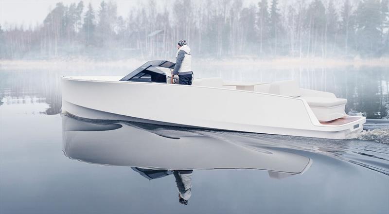 New all-electric Q30 from Finland photo copyright Peter Janssen taken at  and featuring the Power boat class