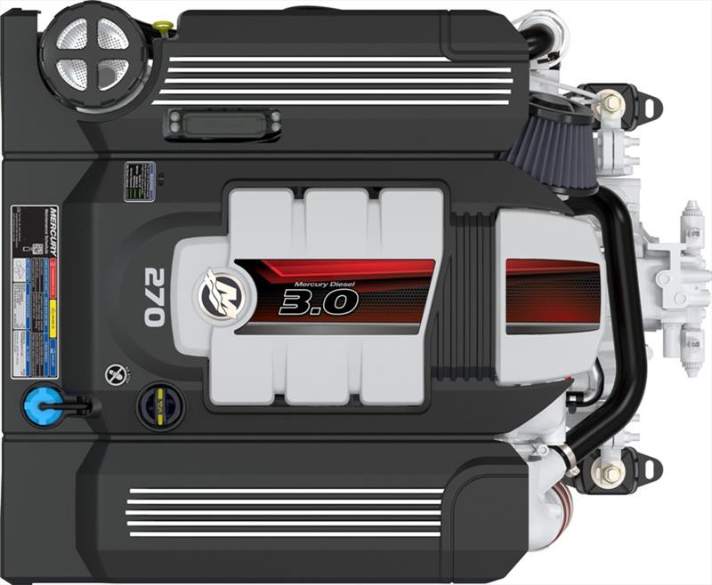 Merc Diesel 3.0L 270hp IB Top - photo © Mercury Marine