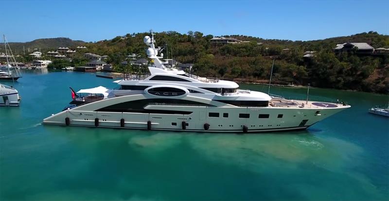 Parking a 285ft Superyacht! photo copyright Word on the Teak taken at  and featuring the Power boat class