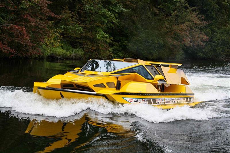 Amphibious Hydrocar photo copyright Silodrome taken at  and featuring the Power boat class