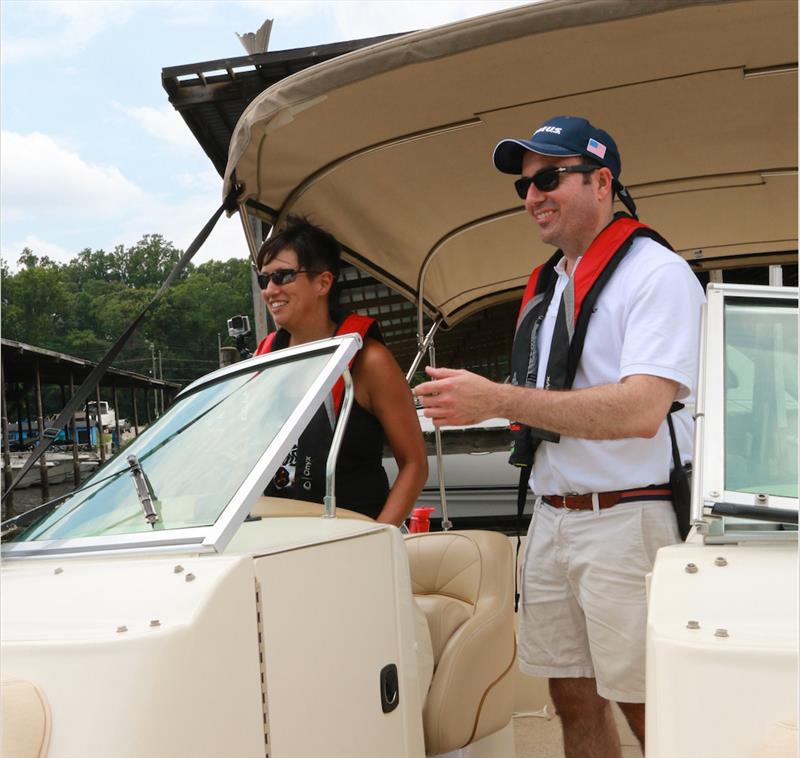 Learn boat-handling basics during affordable on-water training courses at Freedom Boat Club Boston Sept 15 and 16 photo copyright Scott Croft taken at  and featuring the Power boat class