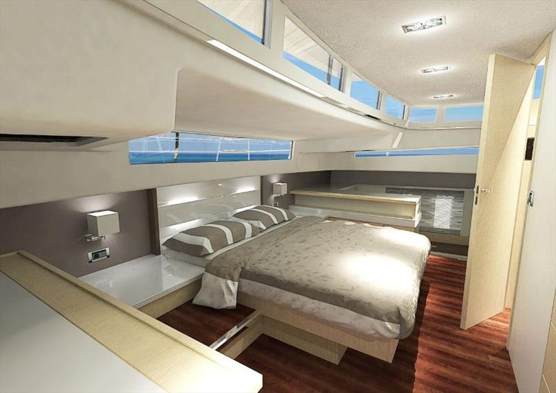 Silent 55 - Owners Cabin - photo © Silent Yachts
