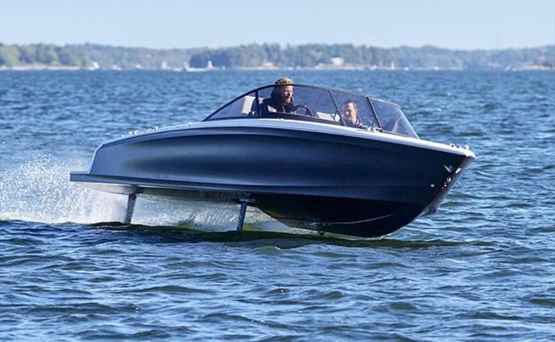 Foiling Candela photo copyright Peter Janssen taken at  and featuring the Power boat class