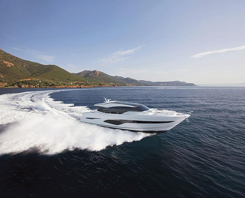 Princess V78 - photo © Princess Yachts