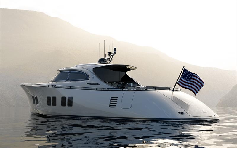 Zeelander Yachts - Z72 Moondust with black detailing - photo © Sand People