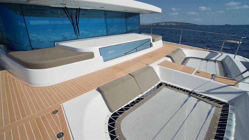 Silent 55 - Trampolin - photo © Silent Yachts