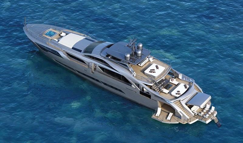 Спортивная яхта Pershing 70