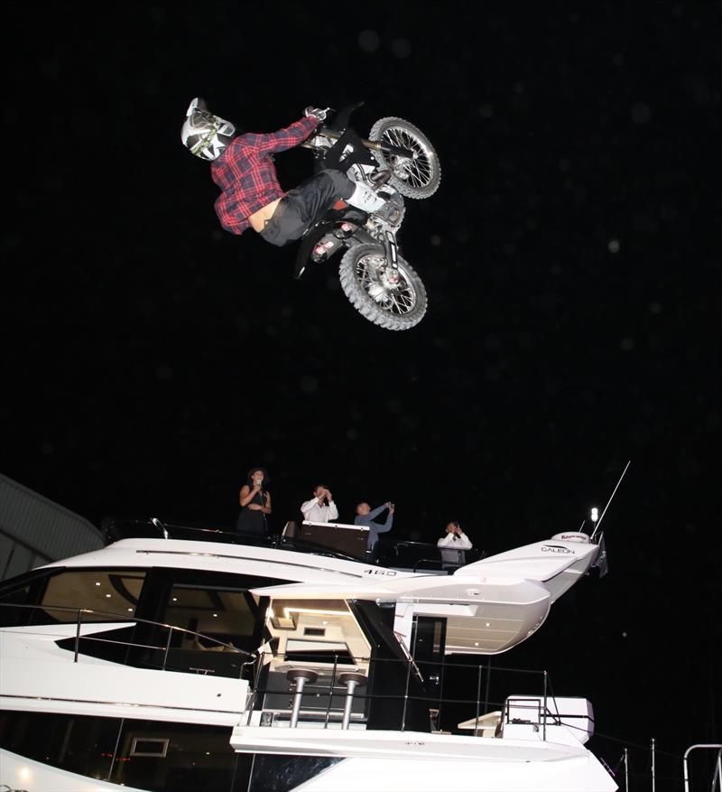 Gary Reid Showtime FMX performance photo copyright Karen Longhurst taken at  and featuring the Power boat class