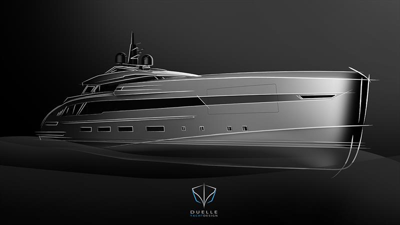 Duelle Yacht Design unveils M/Y Gladius - photo © Duelle Yacht Design