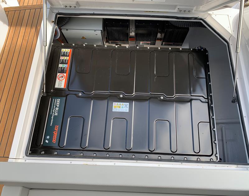Deep Blue lithium batteries with BMW technology (i3-type) photo copyright Torqeedo taken at  and featuring the Power boat class