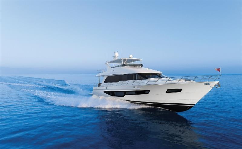 CLB72 Exterior photo copyright CL Yachts taken at  and featuring the Power boat class