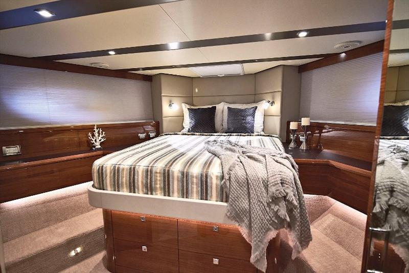 CLA76 Interior Master Stateroom photo copyright CL Yachts taken at  and featuring the Power boat class
