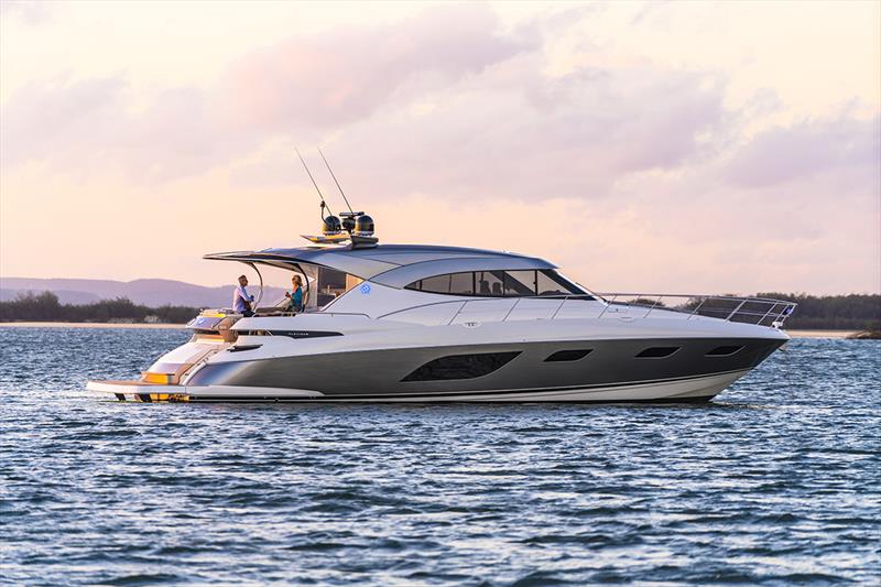 Riviera 6000 Sport Yacht Platinum Edition - photo © Riviera Studio