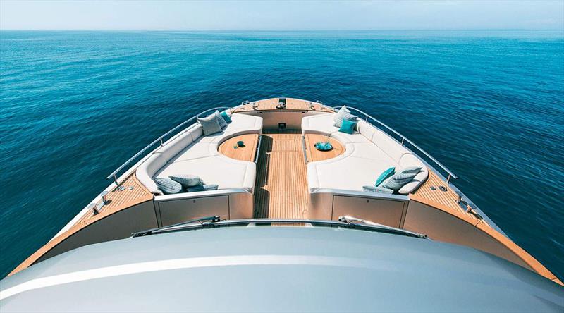 The new MCY 76 - photo © Monte Carlo Yachts