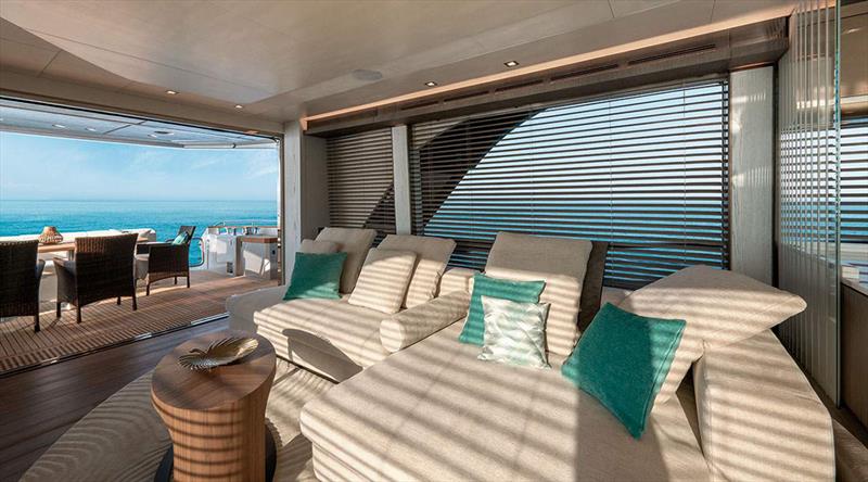 The new MCY 76 - photo © Monte Carlo Yachts