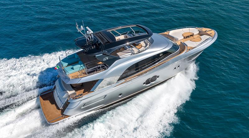 The new MCY 76 - photo © Monte Carlo Yachts