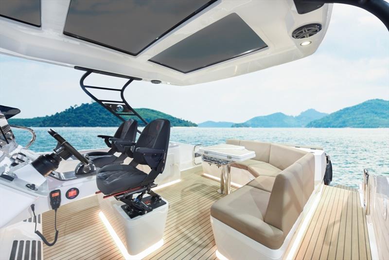 Oryx 379 photo copyright Oryx Yachts taken at  and featuring the Power boat class