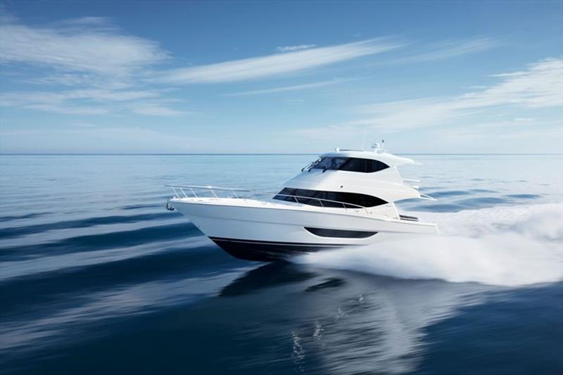 Maritimo M51 running photo copyright Darren Gill / Oska Studio taken at  and featuring the Power boat class