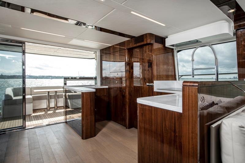 Squadron 68 interior photo copyright Fairline Yachts taken at  and featuring the Power boat class