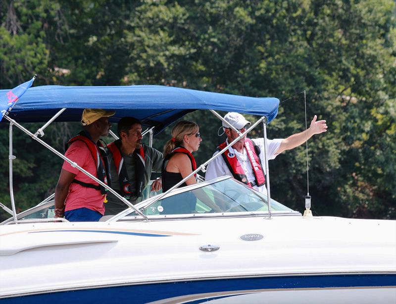 Learn boat-handling basics during three-hour on-water training courses at the United States Powerboat Show, October 3–6, in Annapolis photo copyright BoatUS taken at  and featuring the Power boat class