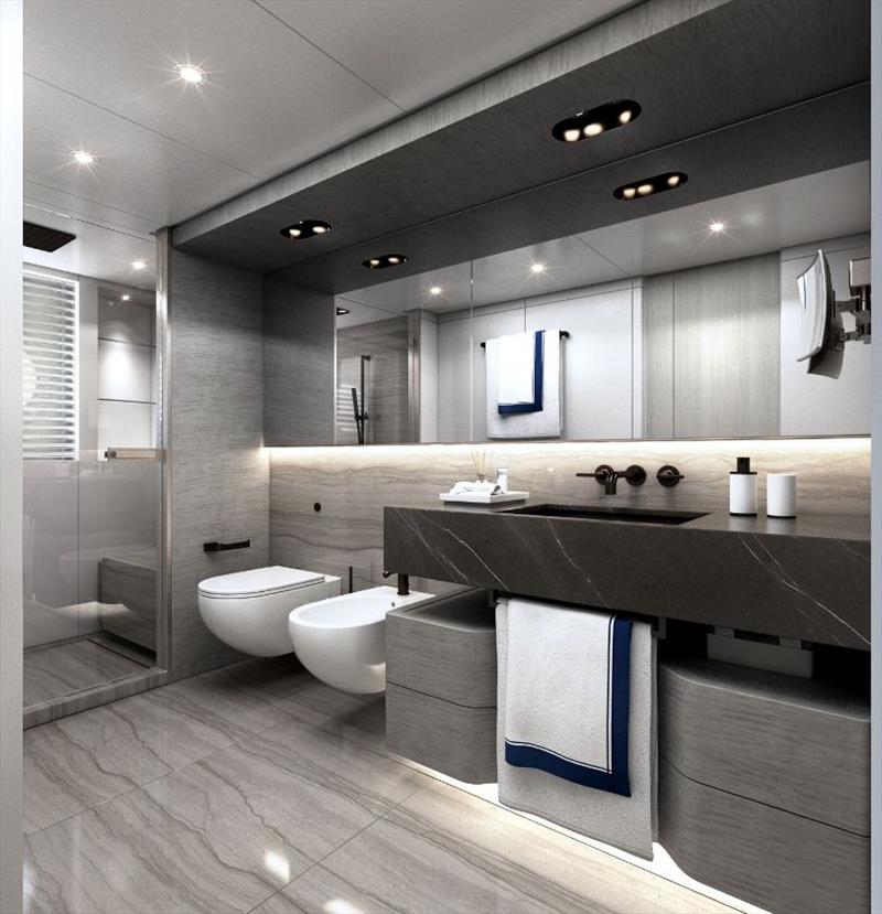 Majesty 140 - Double Guest En Suite photo copyright Gulf Craft taken at  and featuring the Power boat class
