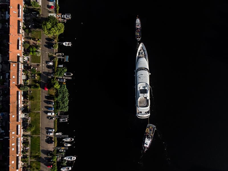 Feadship Broadwater photo copyright Sand People taken at  and featuring the Power boat class