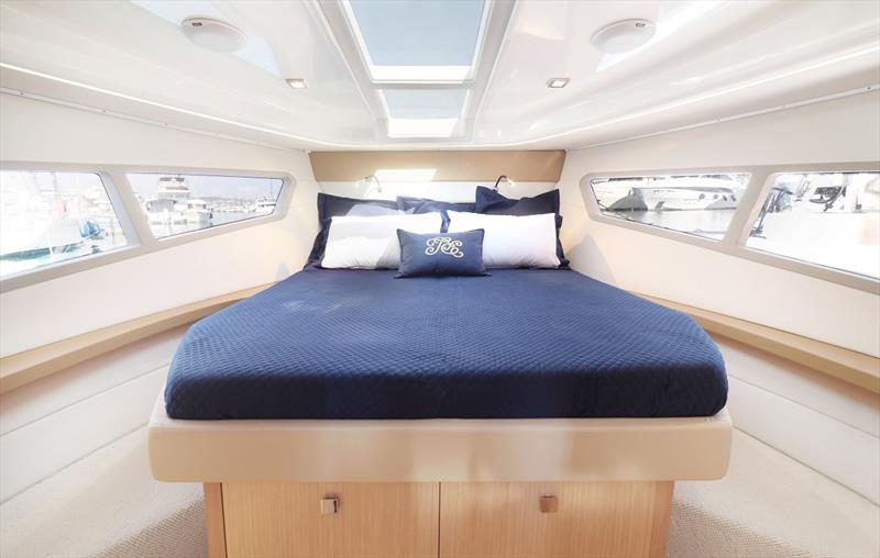 Cabin - Parker Monaco 110 - photo © Jeni Bone