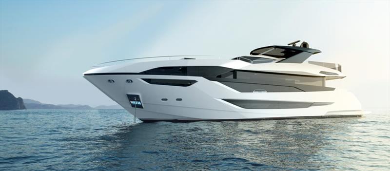 Sunseeker's new 100 Yacht - photo © Sunseeker International