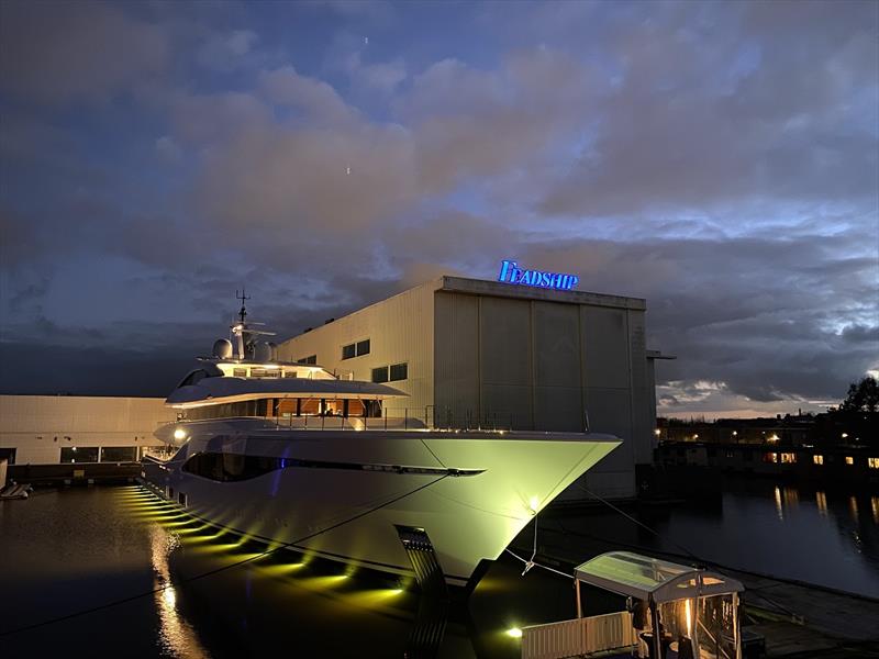 Feadship Arrow - photo © Feadship