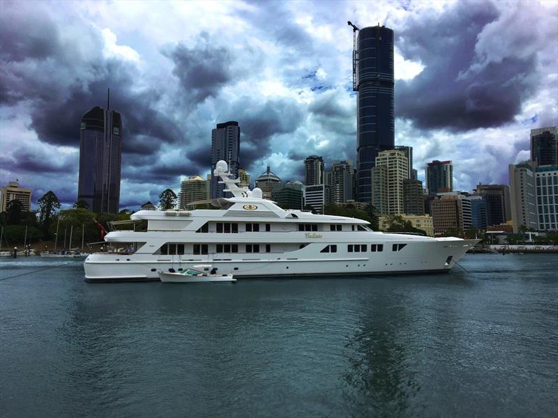 Callisto in Brisbane photo copyright Rivergate Marina & Shipyard taken at  and featuring the Power boat class