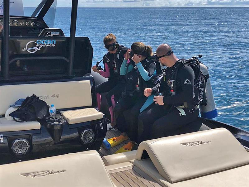 Ribco Venom 44 is ideally suited to the exclusive dive offering provided by Ocean Dynamics on Hayman Island photo copyright Oliver Workman taken at  and featuring the Power boat class