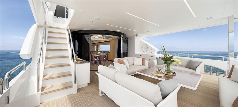 Horizon FD102 photo copyright Horizon Yachts taken at  and featuring the Power boat class