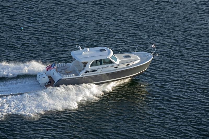2020 Back Cove 34O photo copyright E Marine Motor Yachts taken at  and featuring the Power boat class