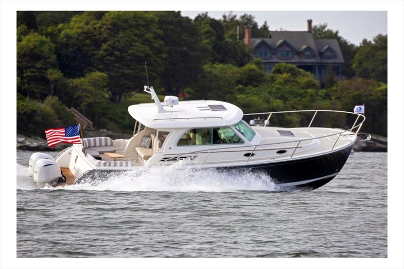 2020 Back Cove 34O photo copyright E Marine Motor Yachts taken at  and featuring the Power boat class