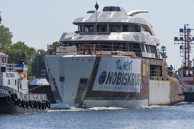 Nobiskrug's latest 62-meter Project 794 photo copyright Klaus Jordan for Imperial taken at  and featuring the Power boat class