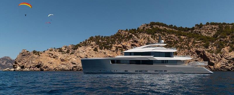 Estrade - 43m Motor Yacht - photo © Bannenberg & Rowell