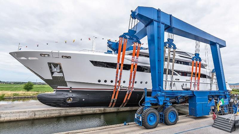 Rossinavi 52m motor yacht Florentia photo copyright Michele Chiroli taken at  and featuring the Power boat class