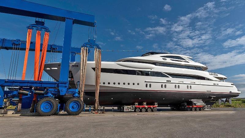 Rossinavi 52m motor yacht Florentia photo copyright Michele Chiroli taken at  and featuring the Power boat class