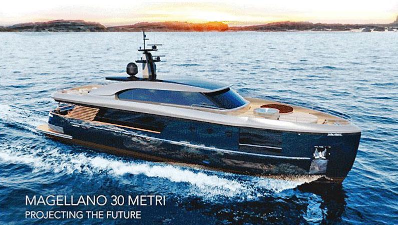 Magellano 30 Metri photo copyright Azimut Yachts taken at  and featuring the Power boat class