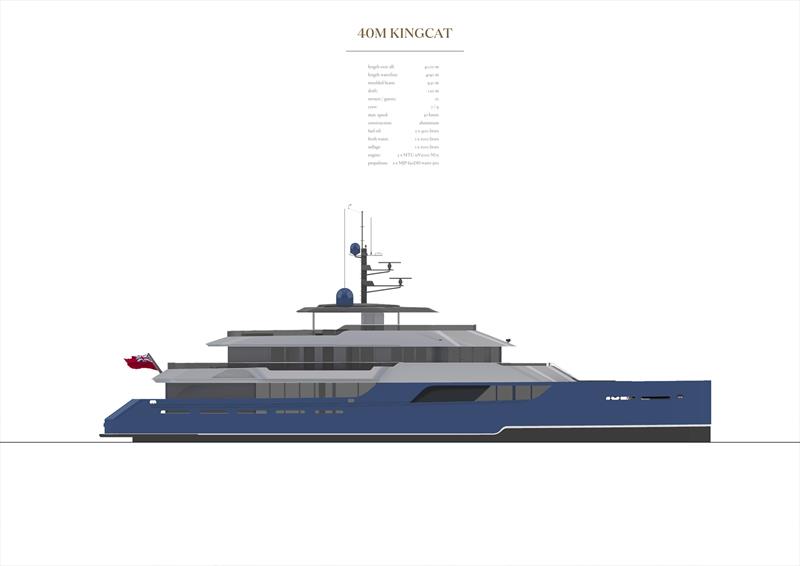 Kingship KingCat 40m - photo © renderings by Vripack