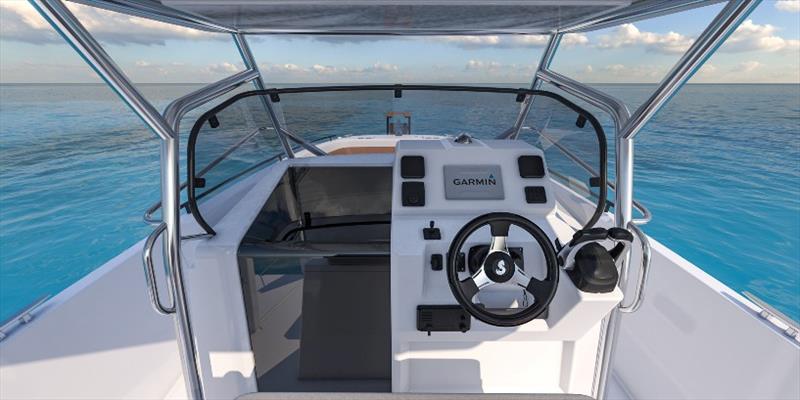Flyer 9 spacedeck photo copyright Beneteau taken at  and featuring the Power boat class