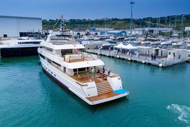 42m Cantiere delle Marche M/Y Crowbridge photo copyright Tommaso Spadolini taken at  and featuring the Power boat class