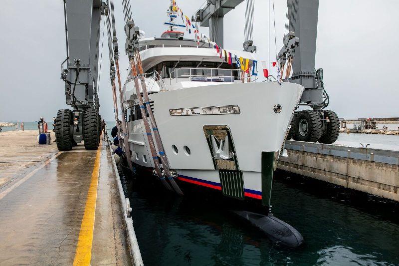 42m Cantiere delle Marche M/Y Crowbridge photo copyright Tommaso Spadolini taken at  and featuring the Power boat class