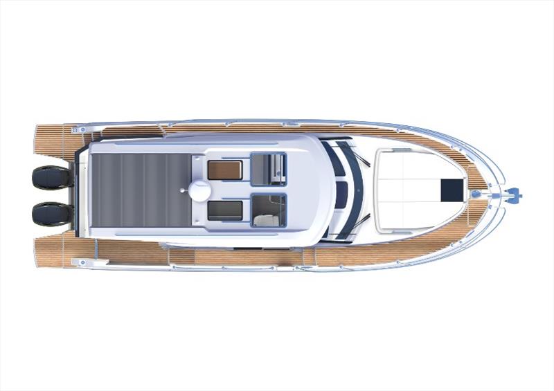 Antares 11 - Top view - photo © Beneteau