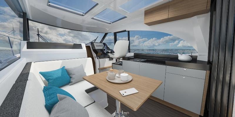 Antares 11 interior - photo © Beneteau