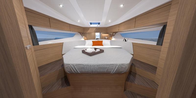 Antares 11 interior photo copyright Beneteau taken at  and featuring the Power boat class