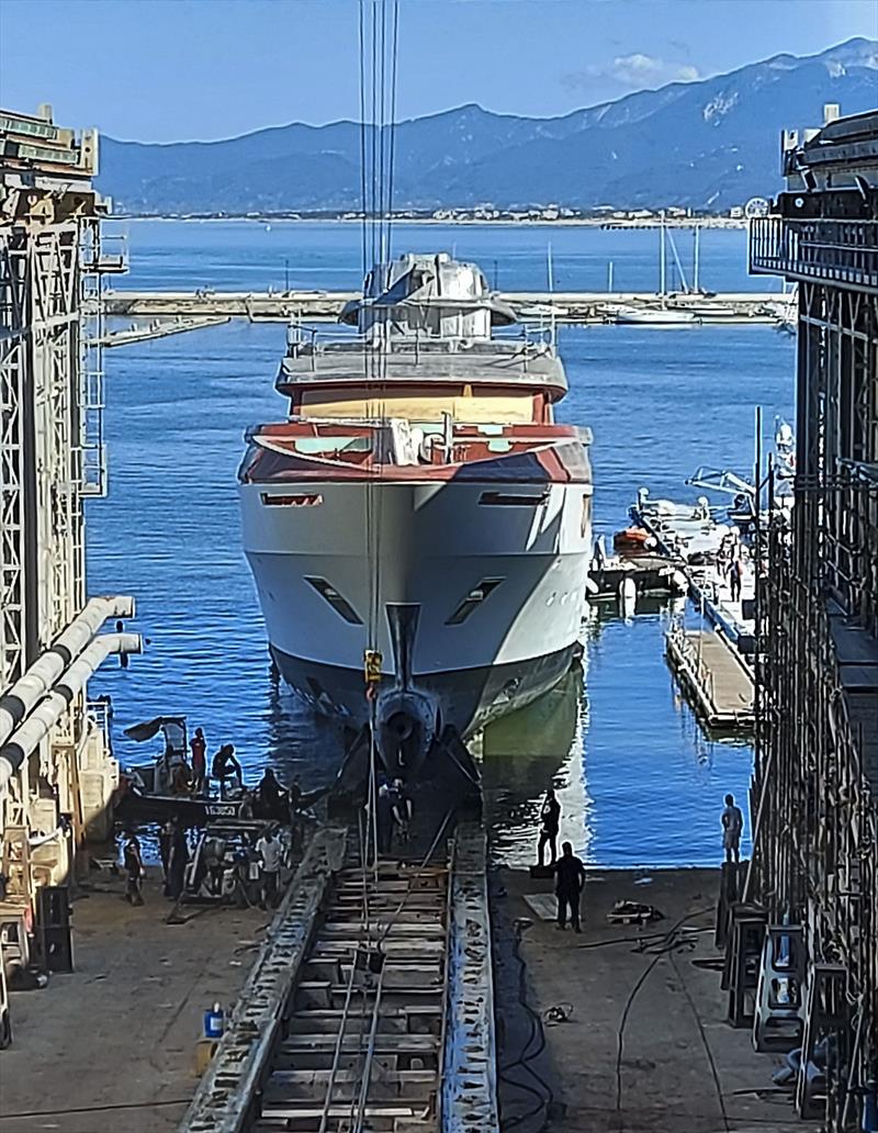 Hull F78 in Viareggio photo copyright Codecasa Yachts taken at  and featuring the Power boat class